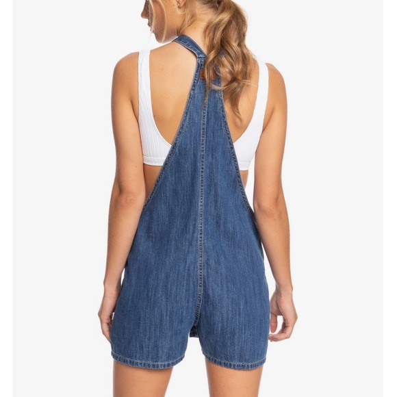 🛒✨NWT Roxy denim romper - Picture 5 of 11